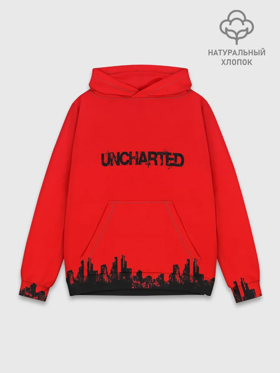 Худи мужской база хлопок / Uncharted 2
