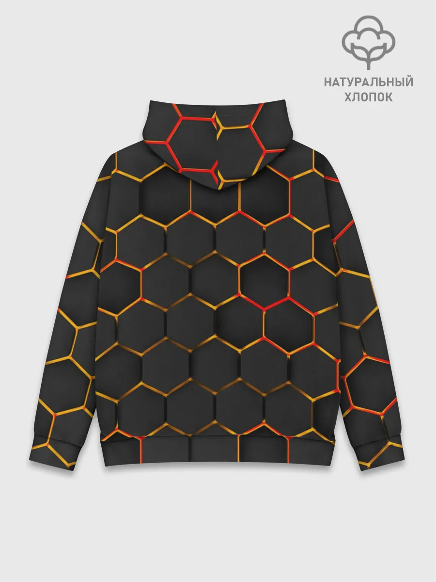 Худи мужской база хлопок / Pubg | Gold Logo