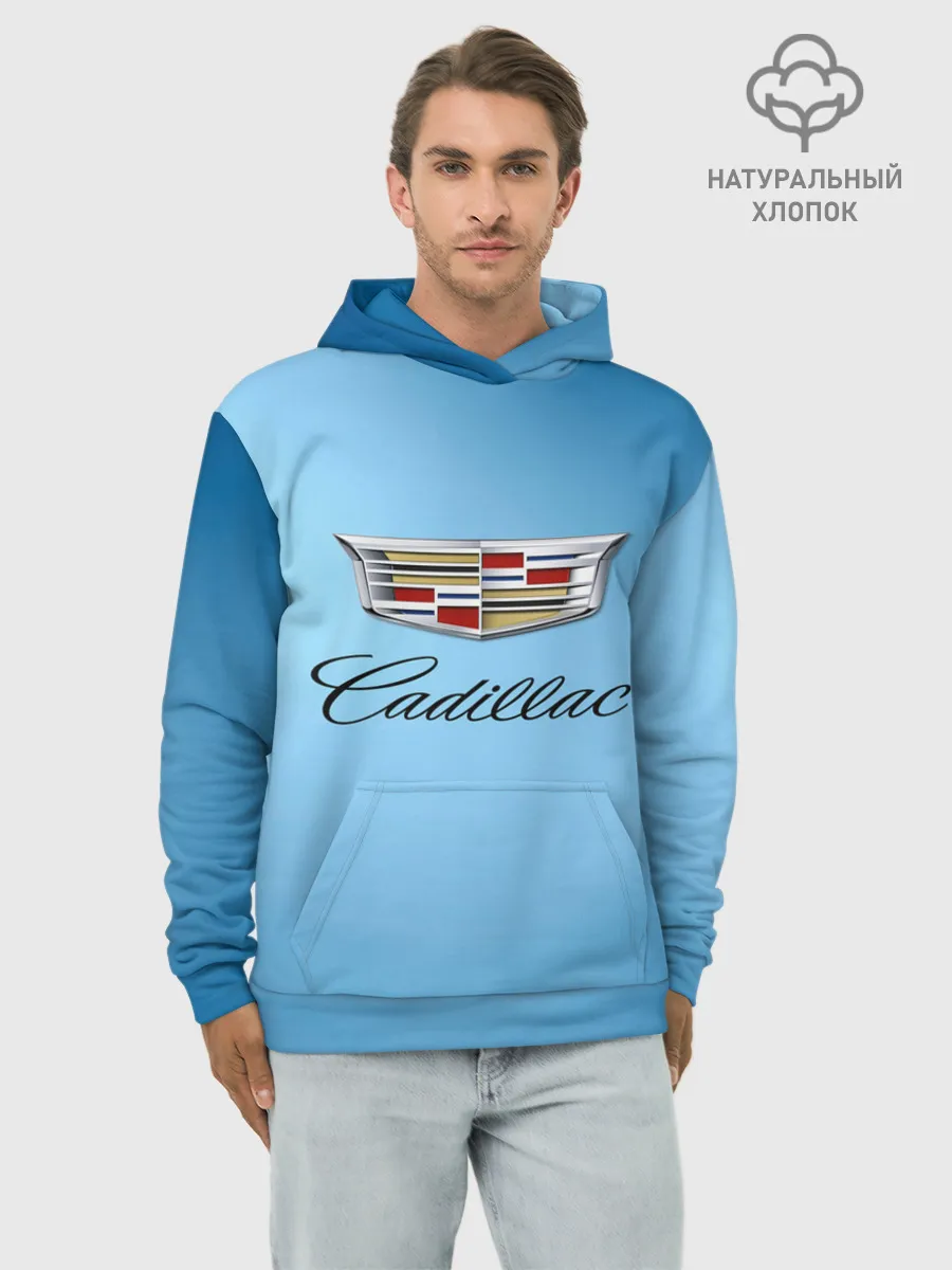 Худи мужской база хлопок / cadillac