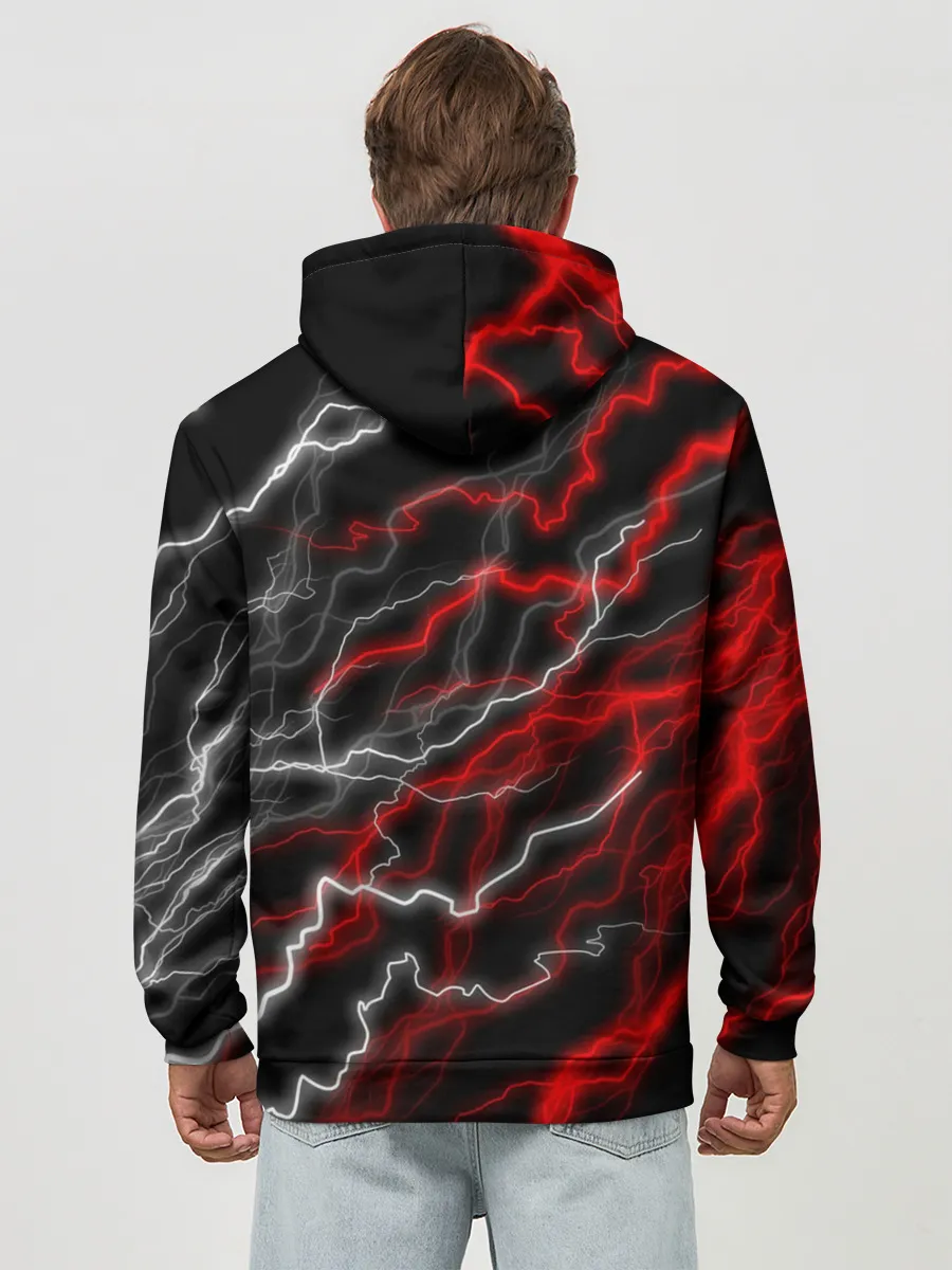 Худи мужской база хлопок / KIA.