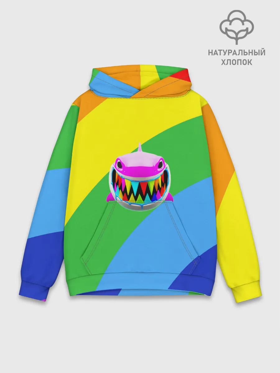 Худи мужской база хлопок / 6ix9ine