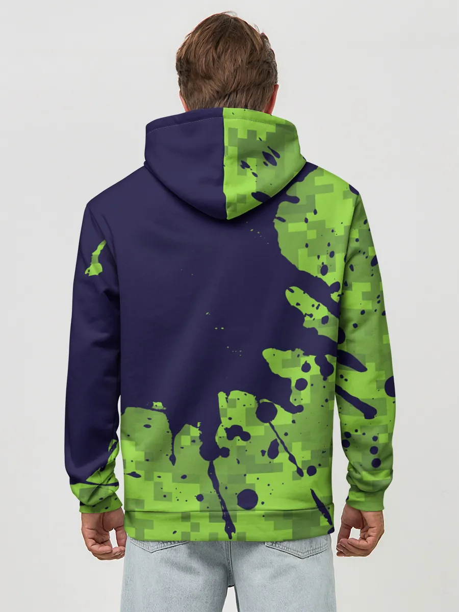 Худи мужской база хлопок / MINECRAFT / МАЙНКРАФТ