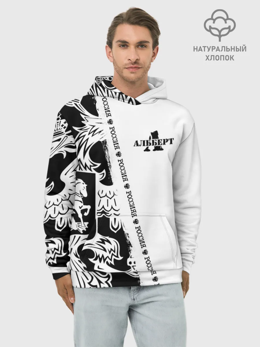 Худи мужской база хлопок / Альберт