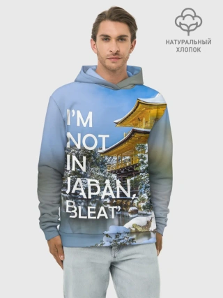 Худи мужской база хлопок / Я не в Японии 3