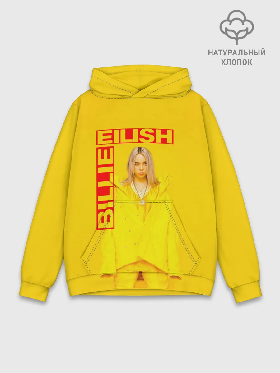 Худи мужской база хлопок / BILLIE EILISH