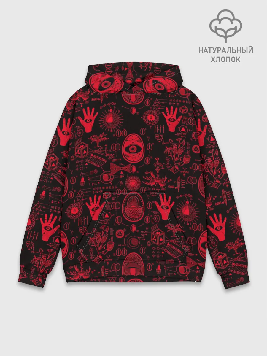 Худи мужской база хлопок / Египетская Сила