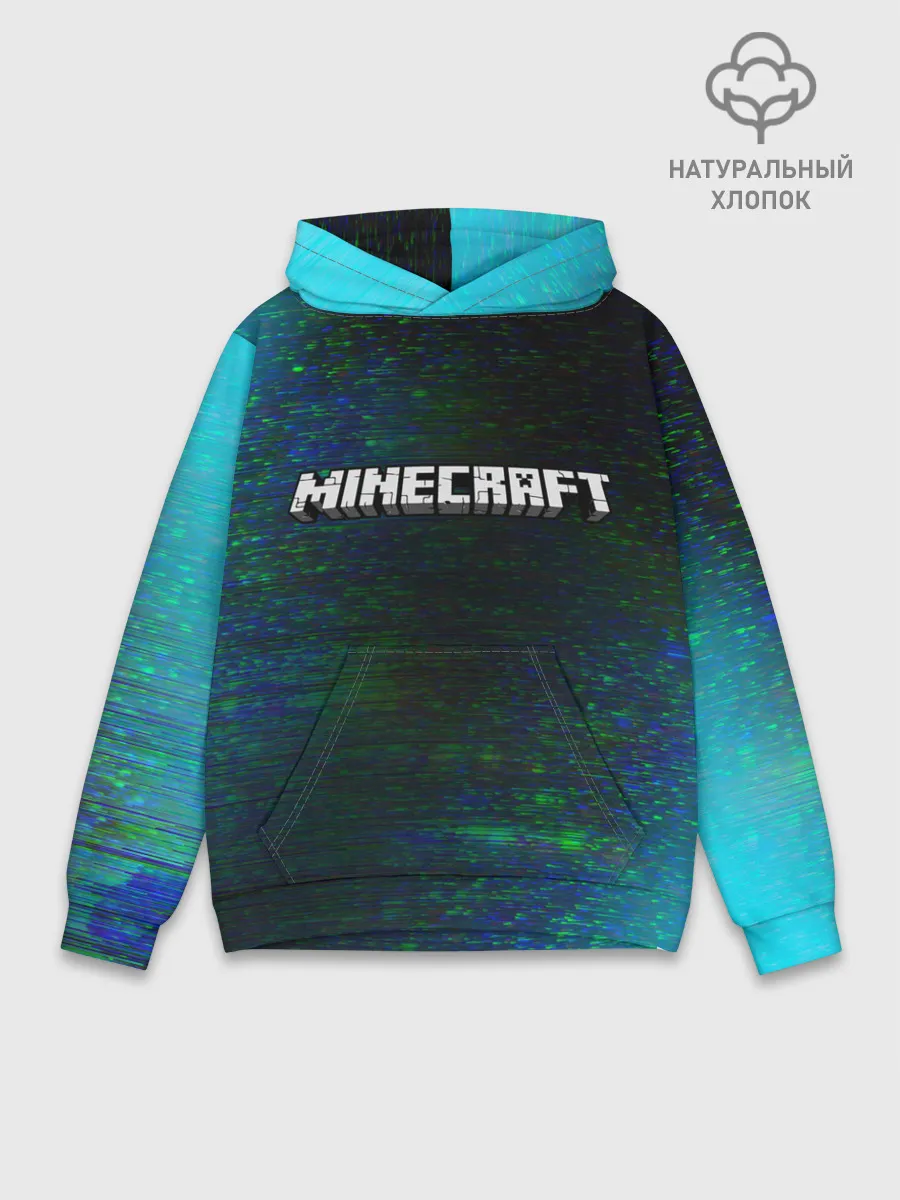 Худи мужской база хлопок / MINECRAFT / МАЙНКРАФТ