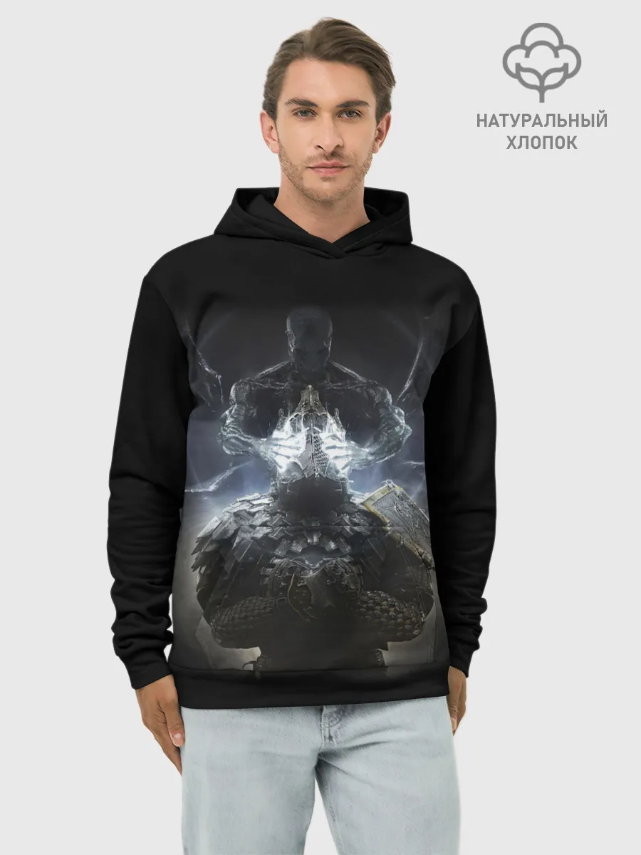 Худи мужской база хлопок / Mortal Shell.