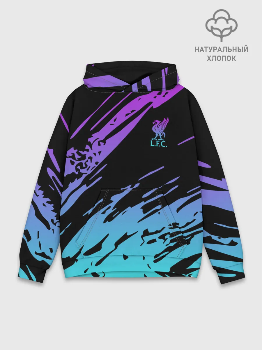 Худи мужской база хлопок / Liverpool F.C.