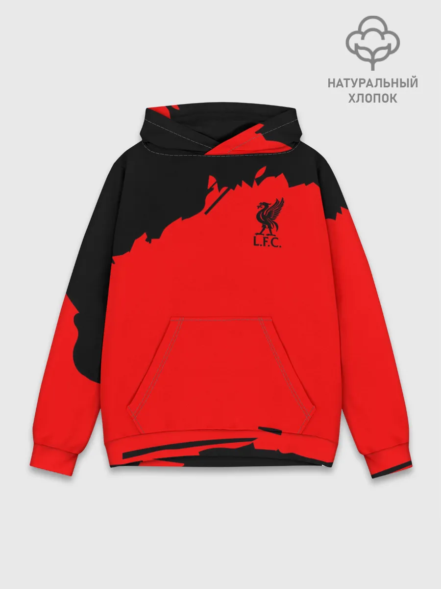 Худи мужской база хлопок / Liverpool F.C.