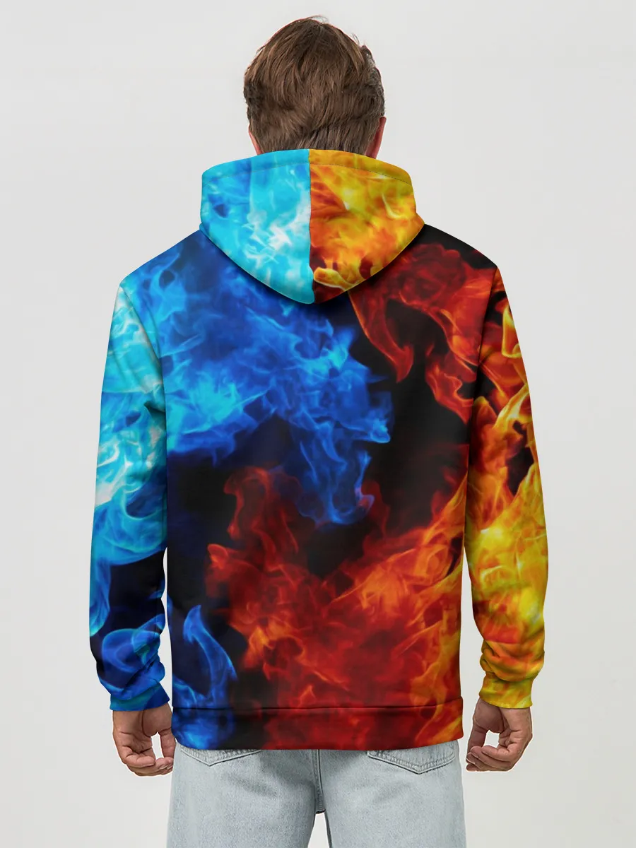 Худи мужской база хлопок / SUBARU