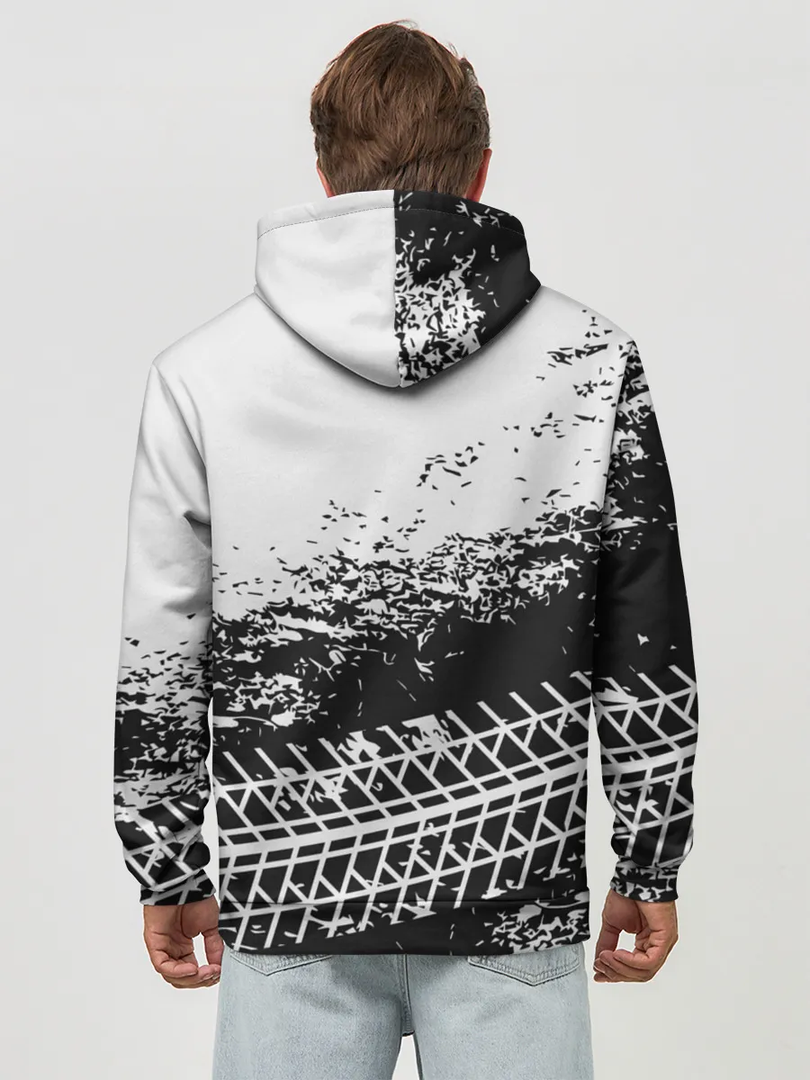 Худи мужской база хлопок / SUBARU