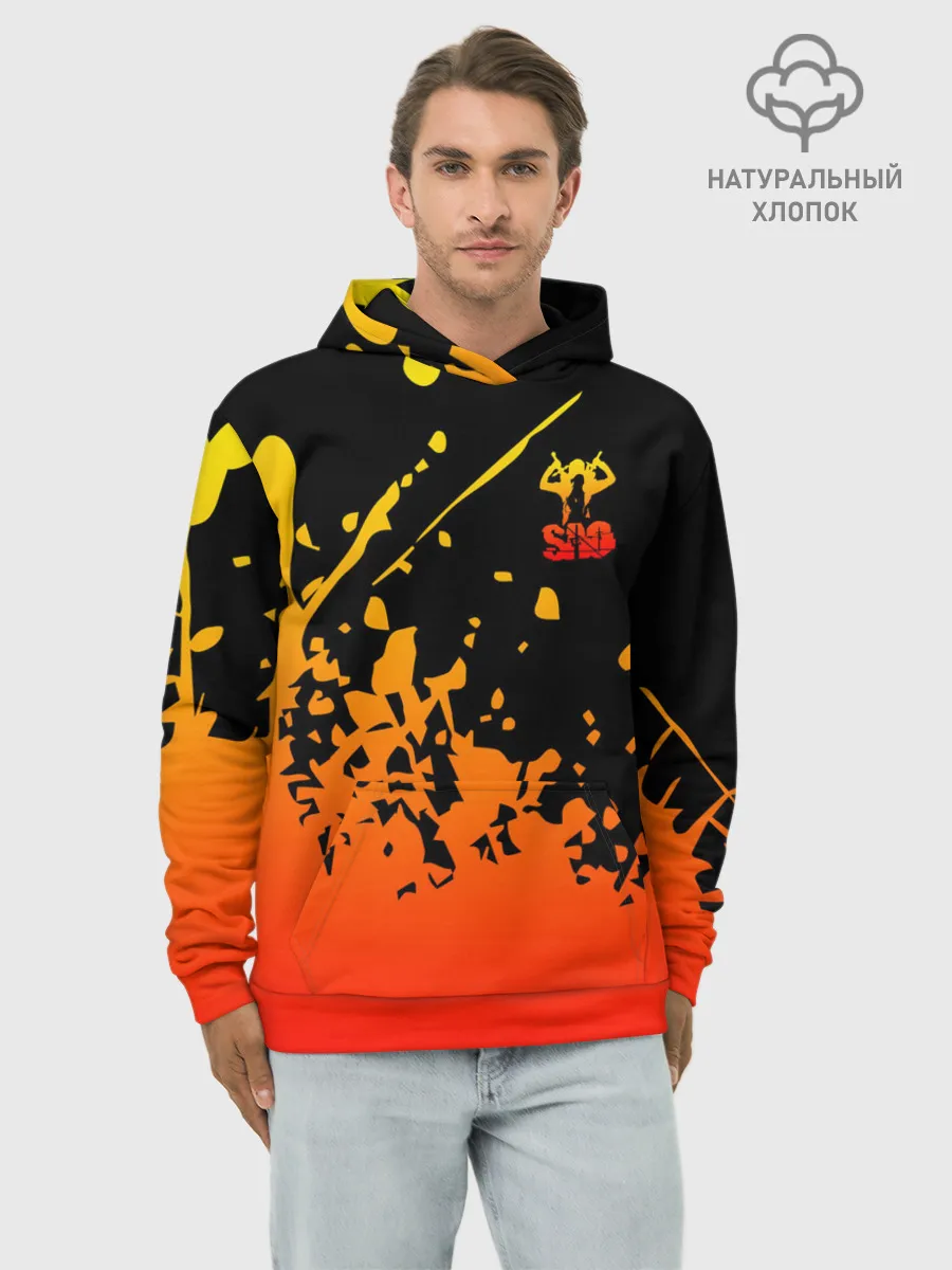 Худи мужской база хлопок / Sword Art Online