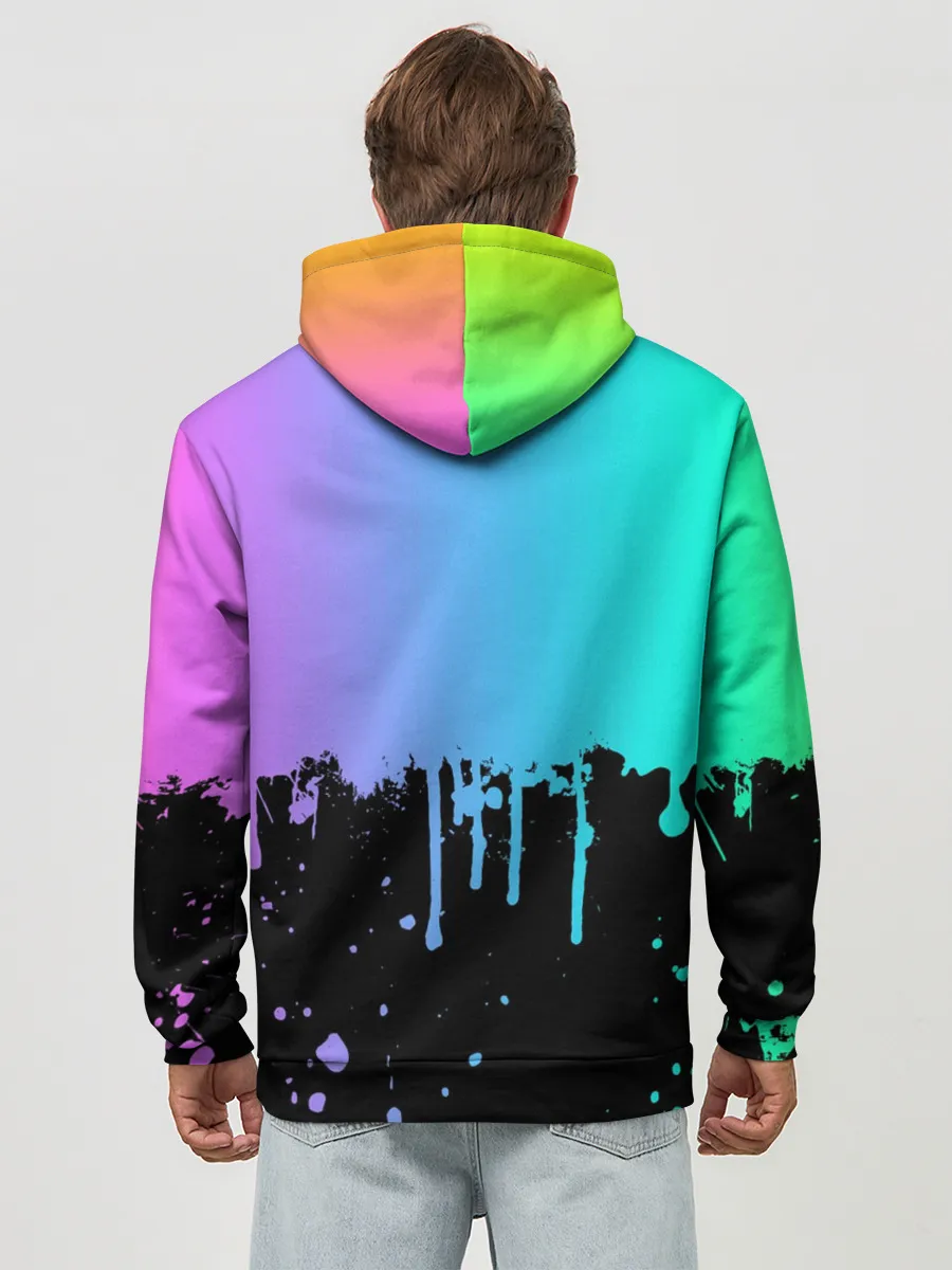 Худи мужской база хлопок / COUNTER STRIKE