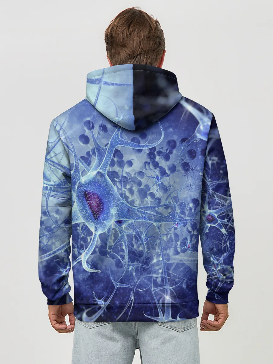 Худи мужской база хлопок / ВИРУС