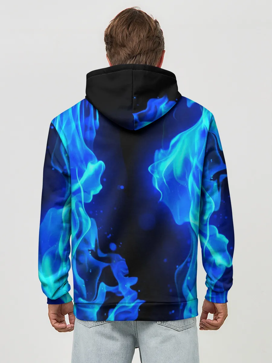 Худи мужской база хлопок / COUNTER STRIKE