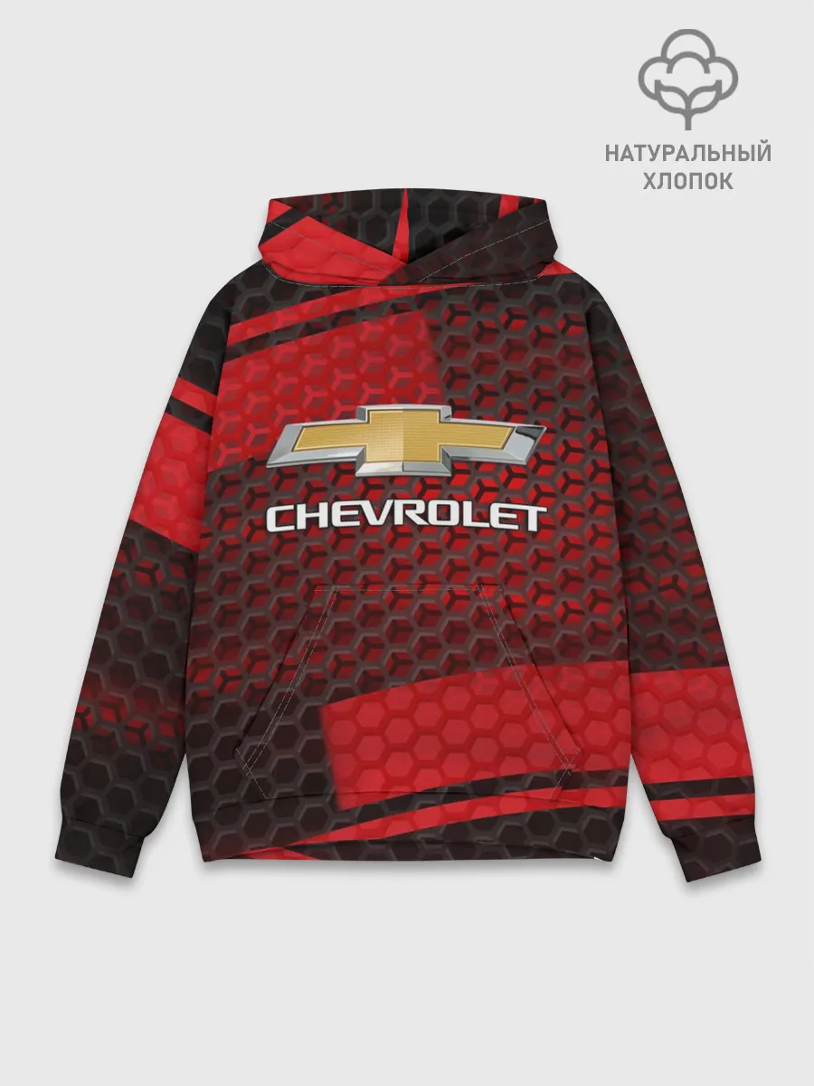 Худи мужской база хлопок / CHEVROLET