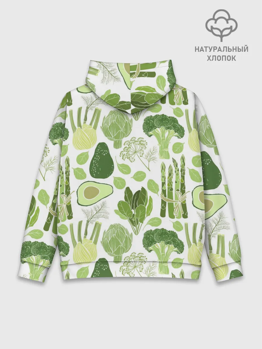 Худи мужской база хлопок / овощи