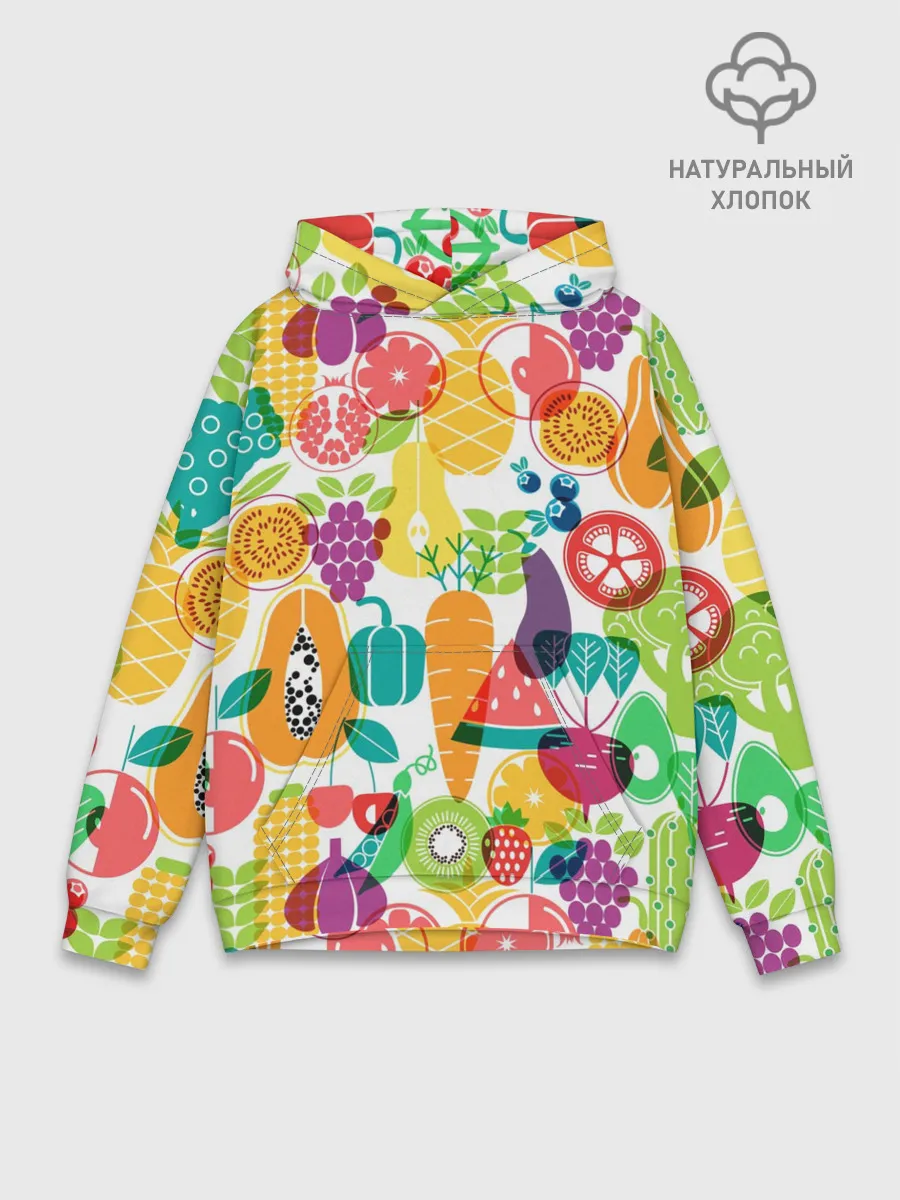 Худи мужской база хлопок / овощи