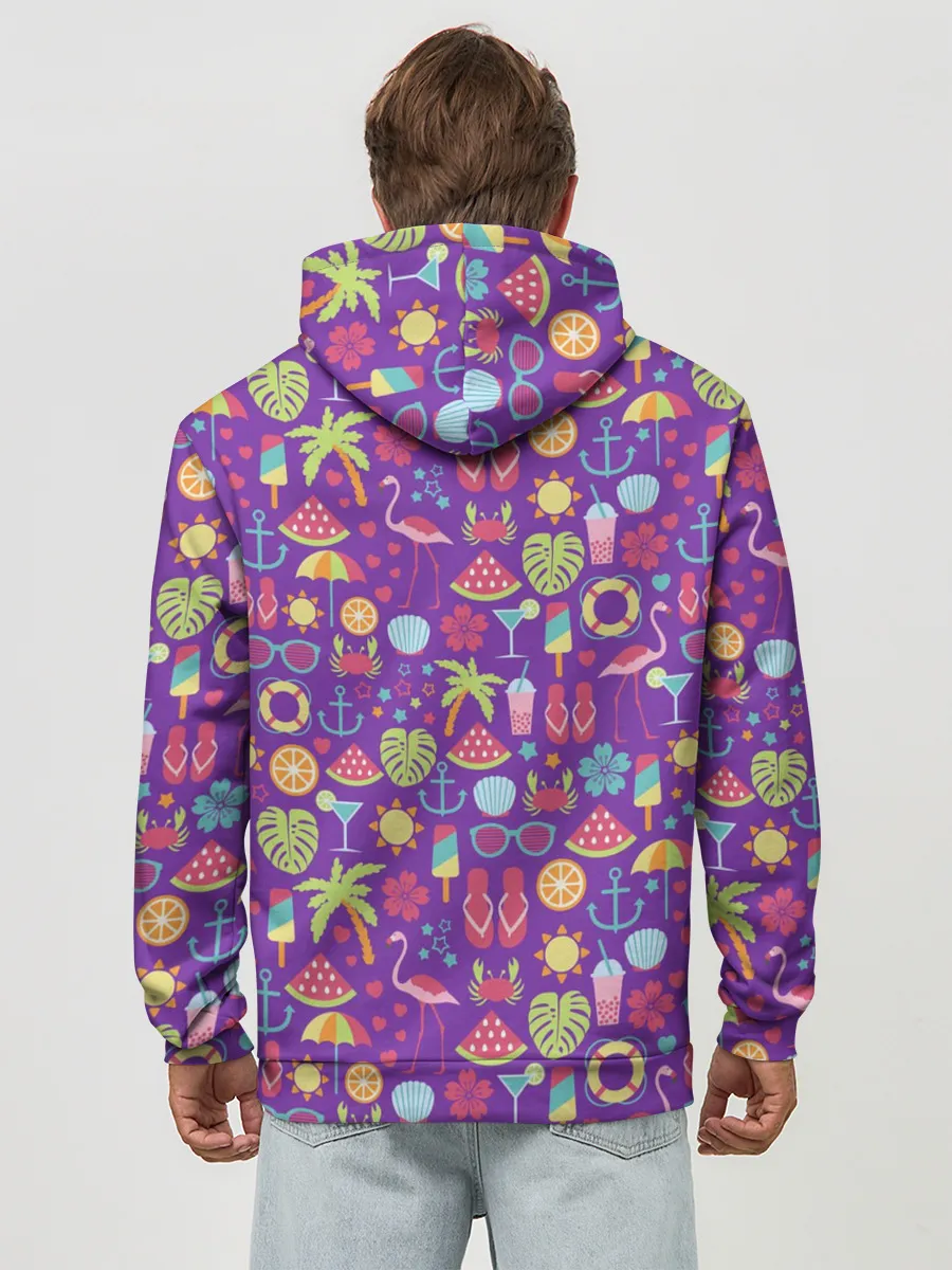 Худи мужской база хлопок / Шар Дракона. Мастер Роши