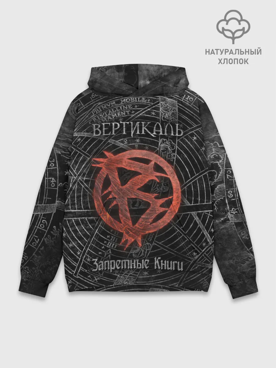 Худи мужской база хлопок / Вертикаль — Запретные Книги