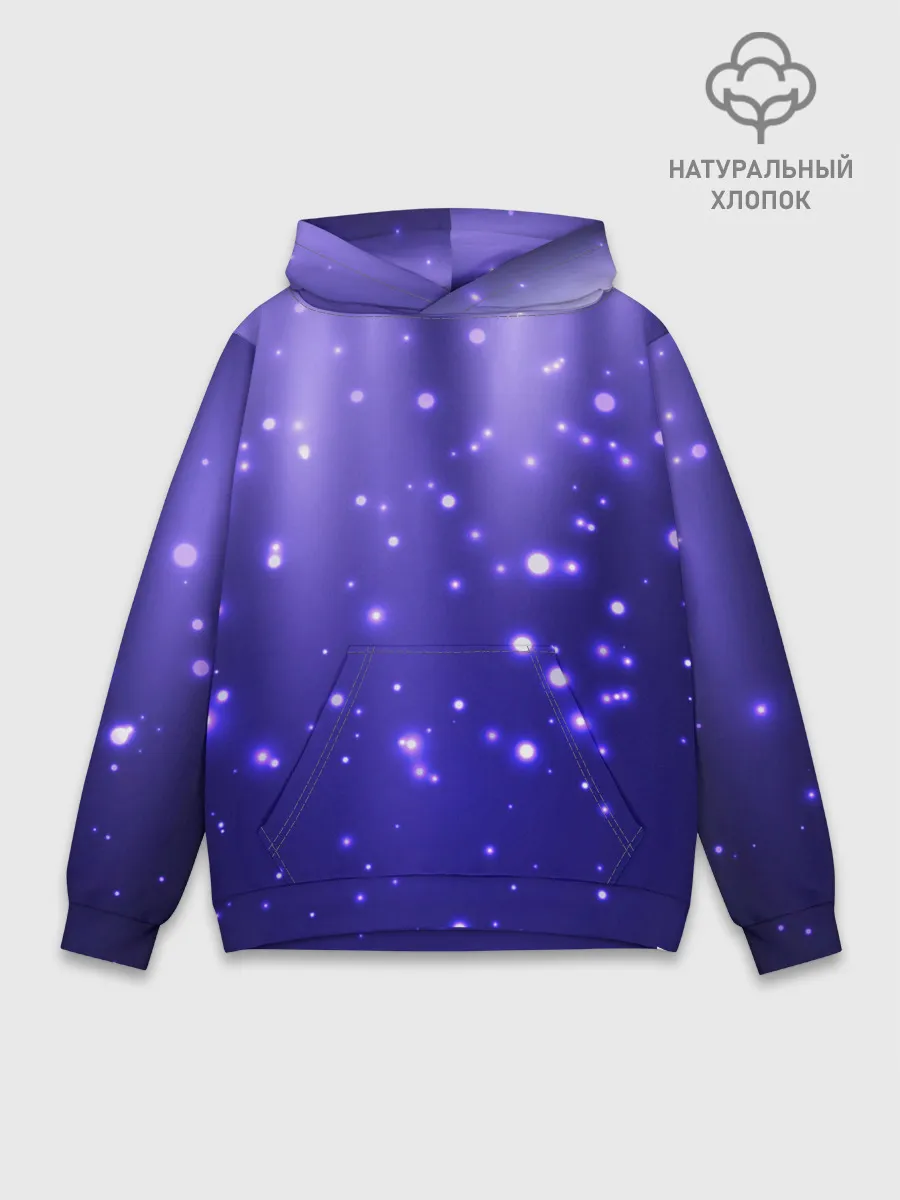 Худи мужской база хлопок / Мерцающие Светлячки