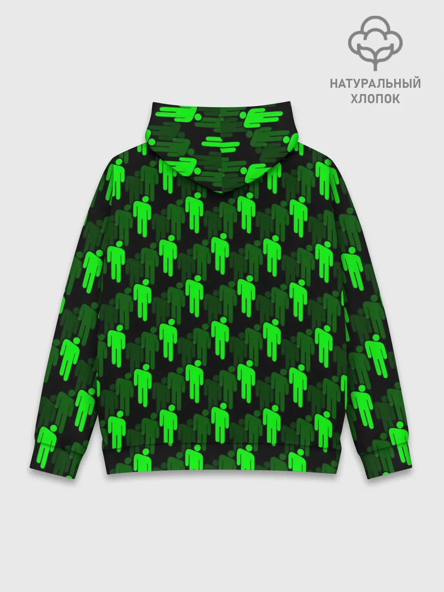 Худи мужской база хлопок / BILLIE EILISH