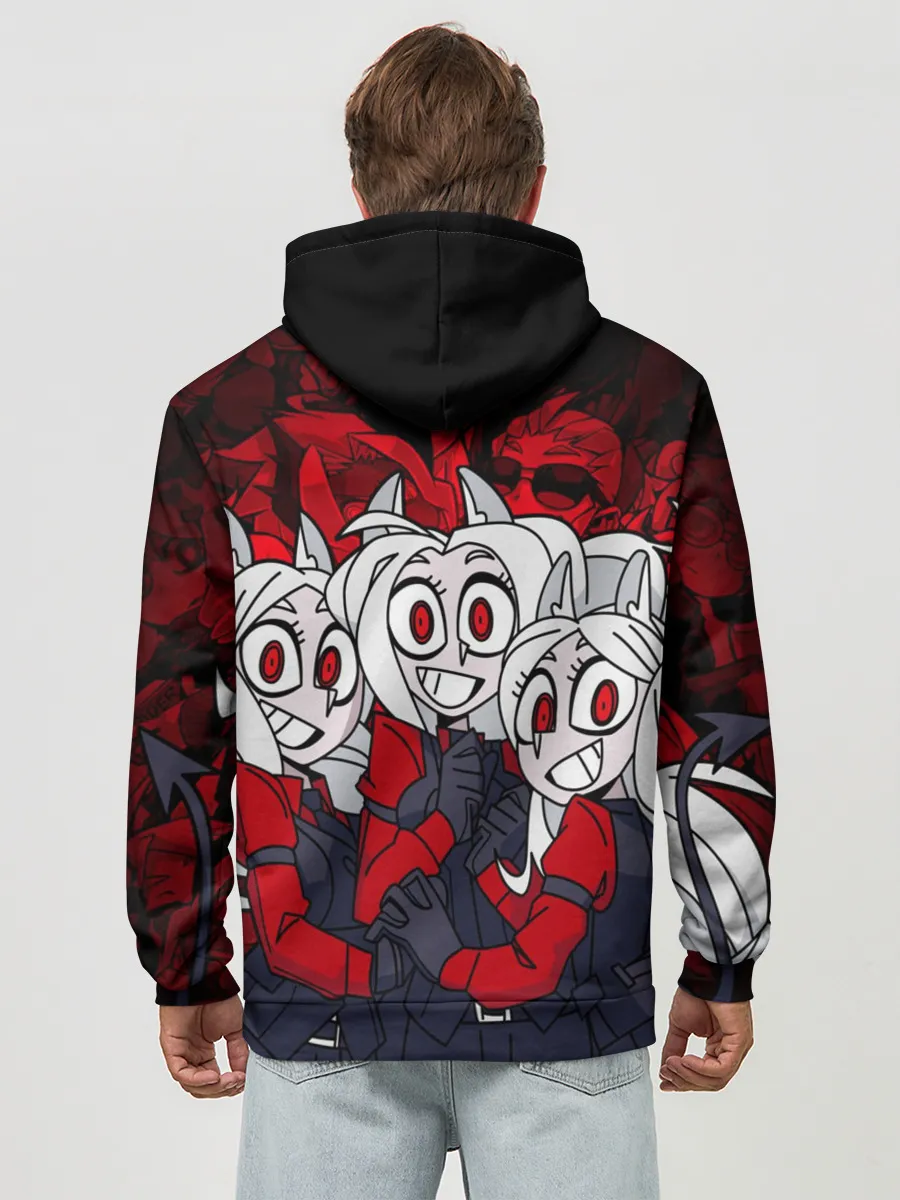 Худи мужской база хлопок / HELLTAKER CERBERUS