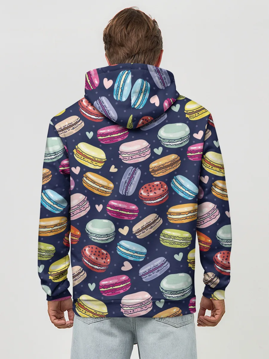 Худи мужской база хлопок / макарун