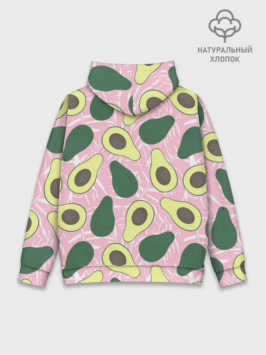 Худи мужской база хлопок / avocado