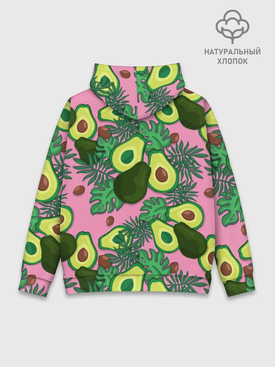 Худи мужской база хлопок / avocado