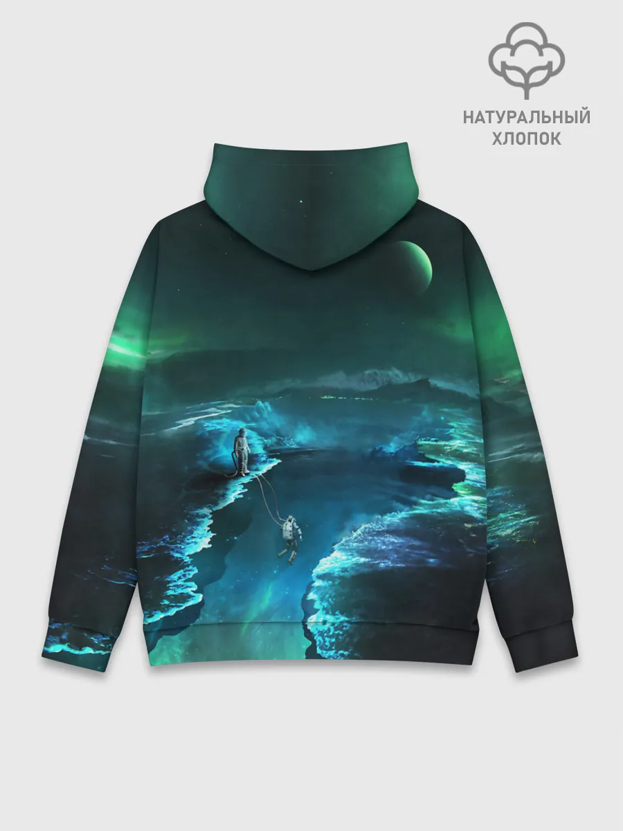 Худи мужской база хлопок / ВЫЖИВШИЙ