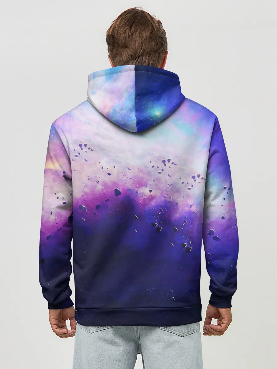 Худи мужской база хлопок / АСТРОНАВТ