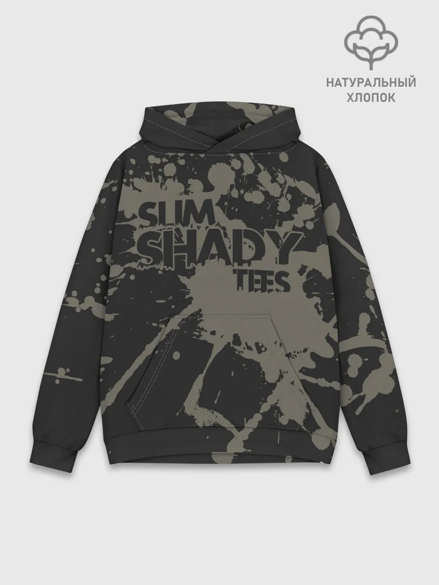 Худи мужской база хлопок / Slim Shady