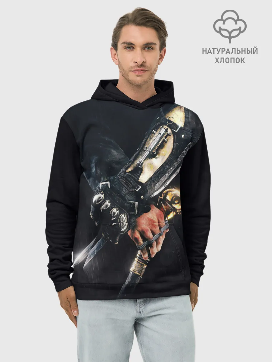 Худи мужской база хлопок / ASSASSINS CREED l SYNDICATE
