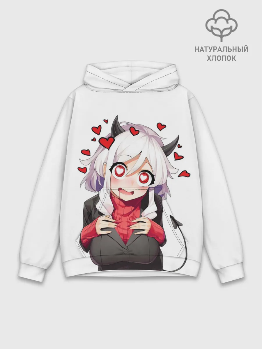 Худи мужской база хлопок / ХЕЛЛТЕЙКЕР