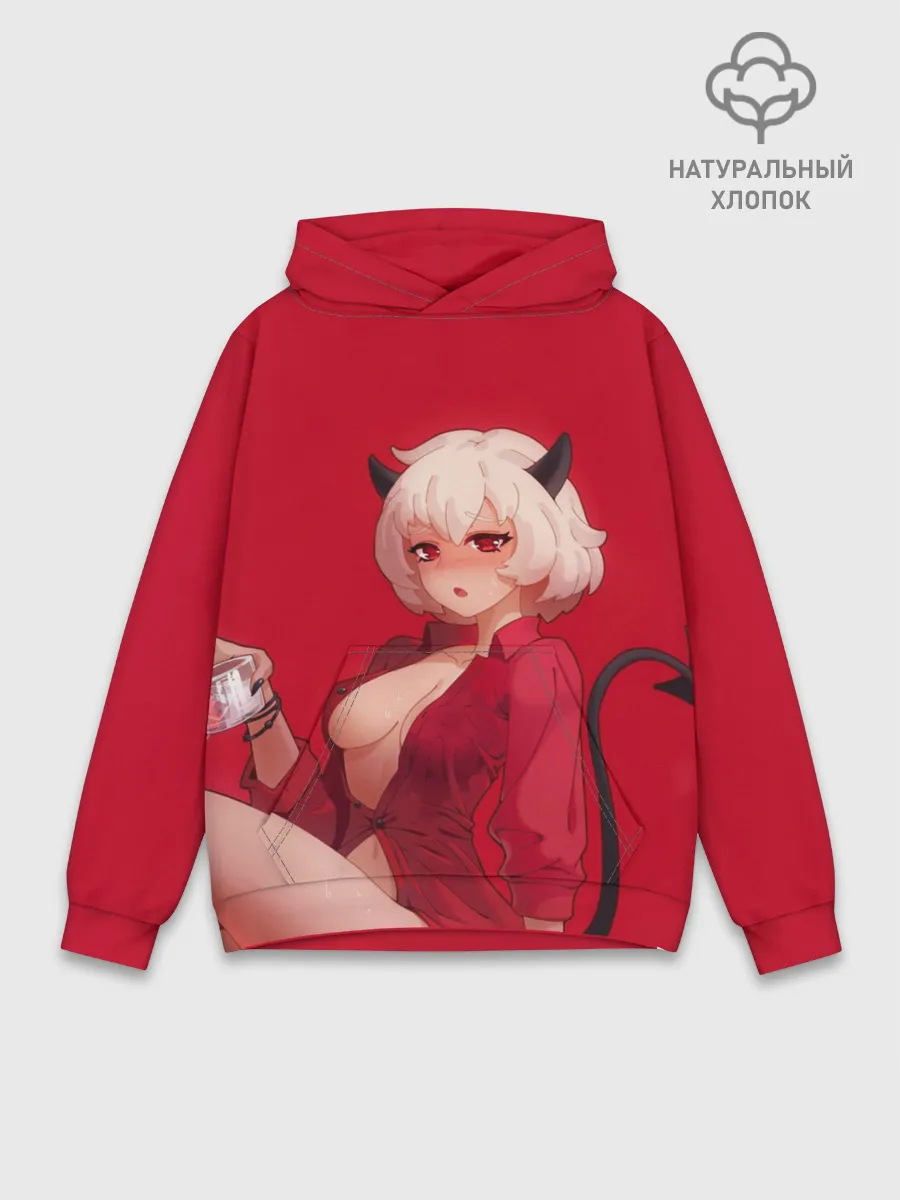 Худи мужской база хлопок / HELLTAKER