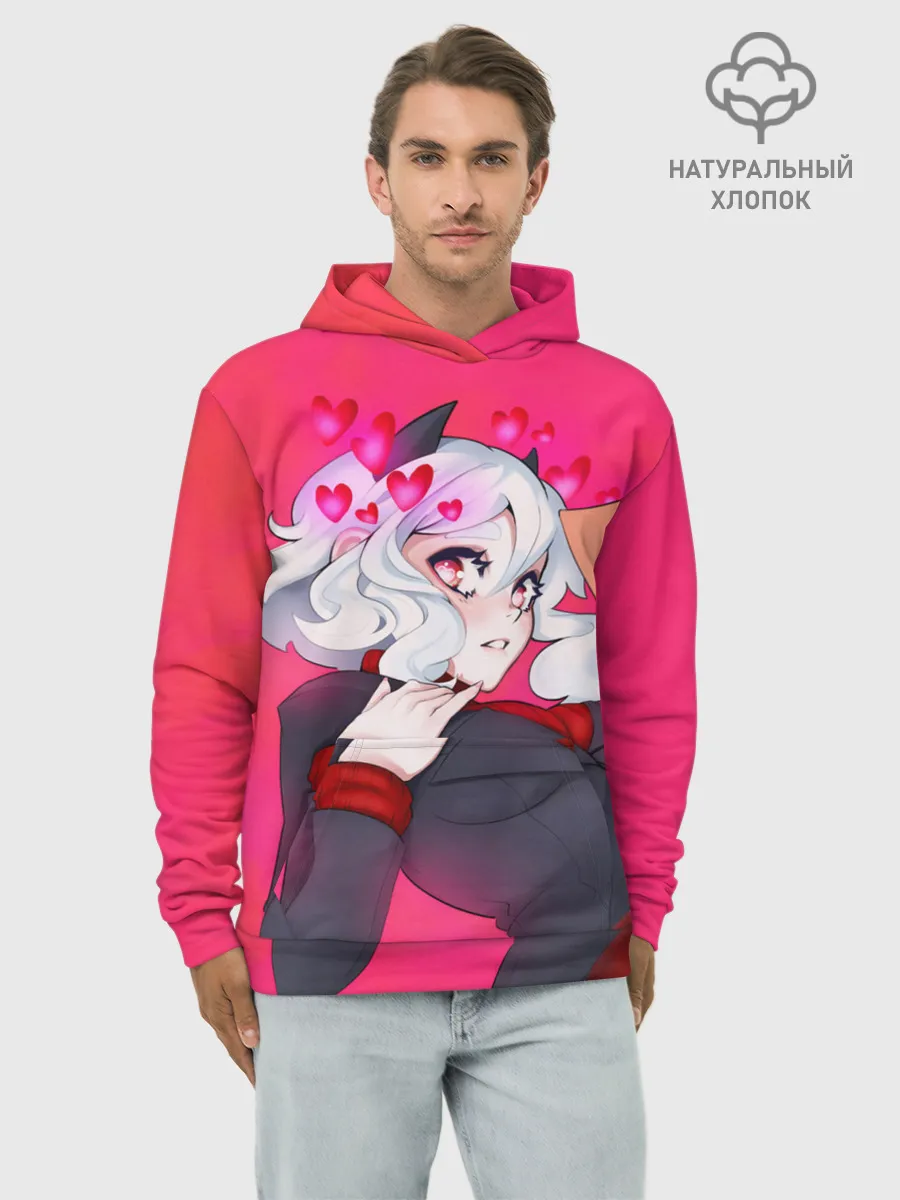 Худи мужской база хлопок / HELLTAKER