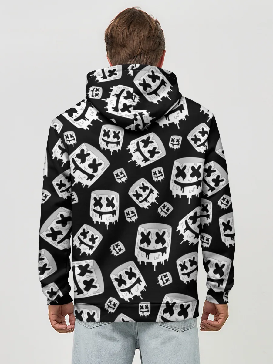 Худи мужской база хлопок / MARSHMELLO