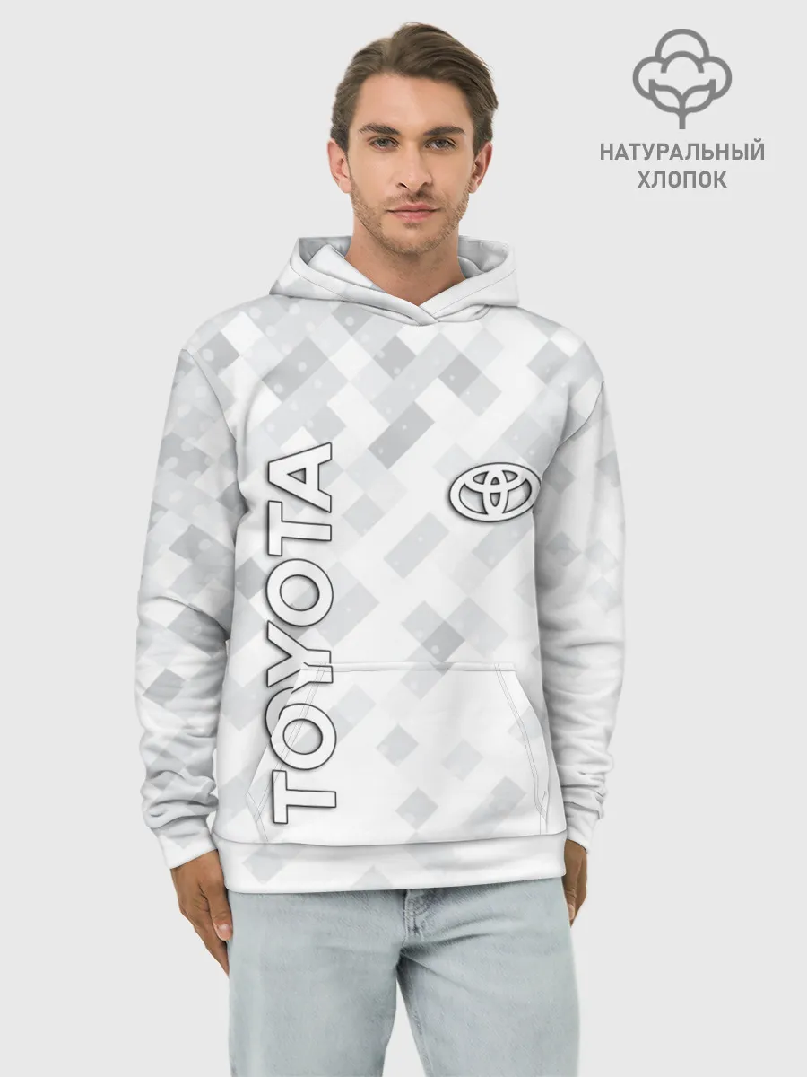 Худи мужской база хлопок / TOYOTA