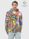 Худи мужской база хлопок / ПСИХОДЕЛИКА / PSYHODELICA