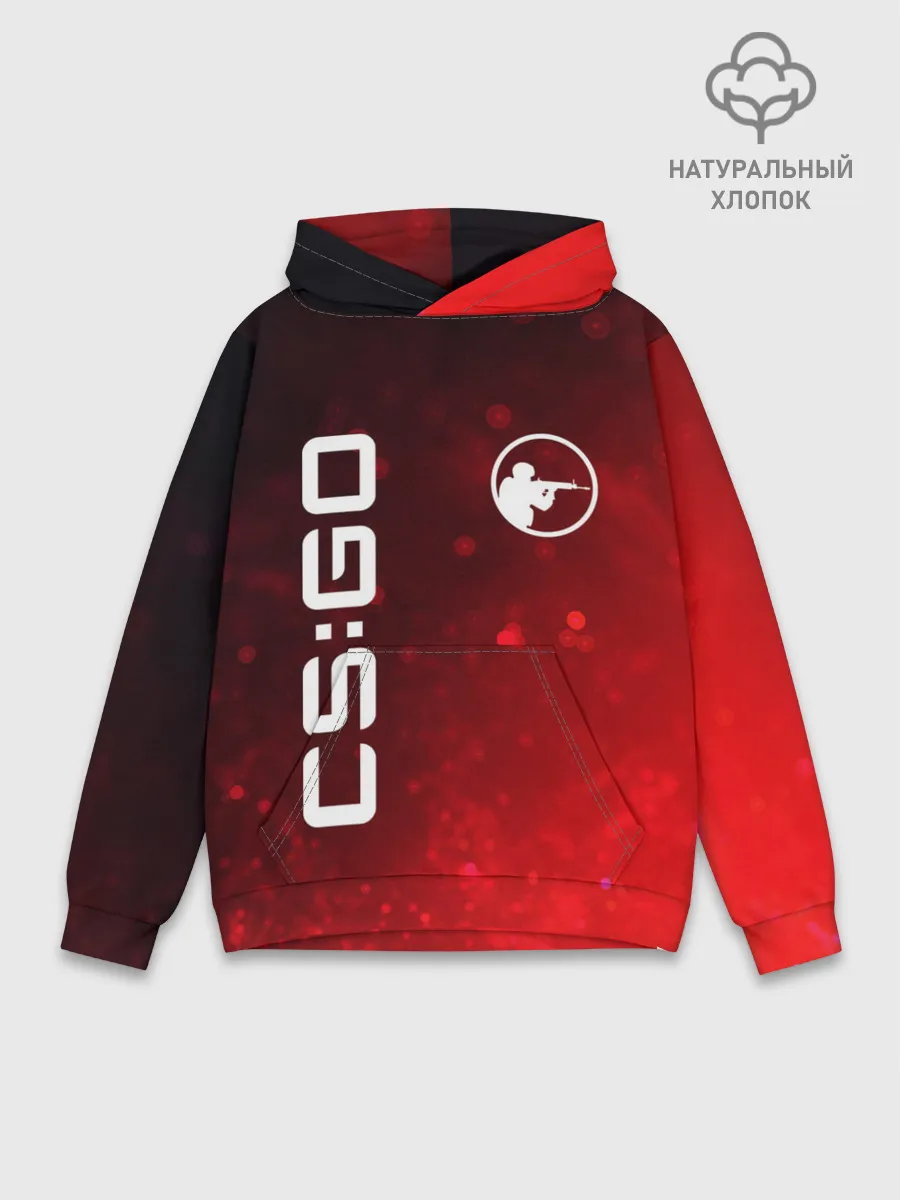 Худи мужской база хлопок / CS GO | КС ГО