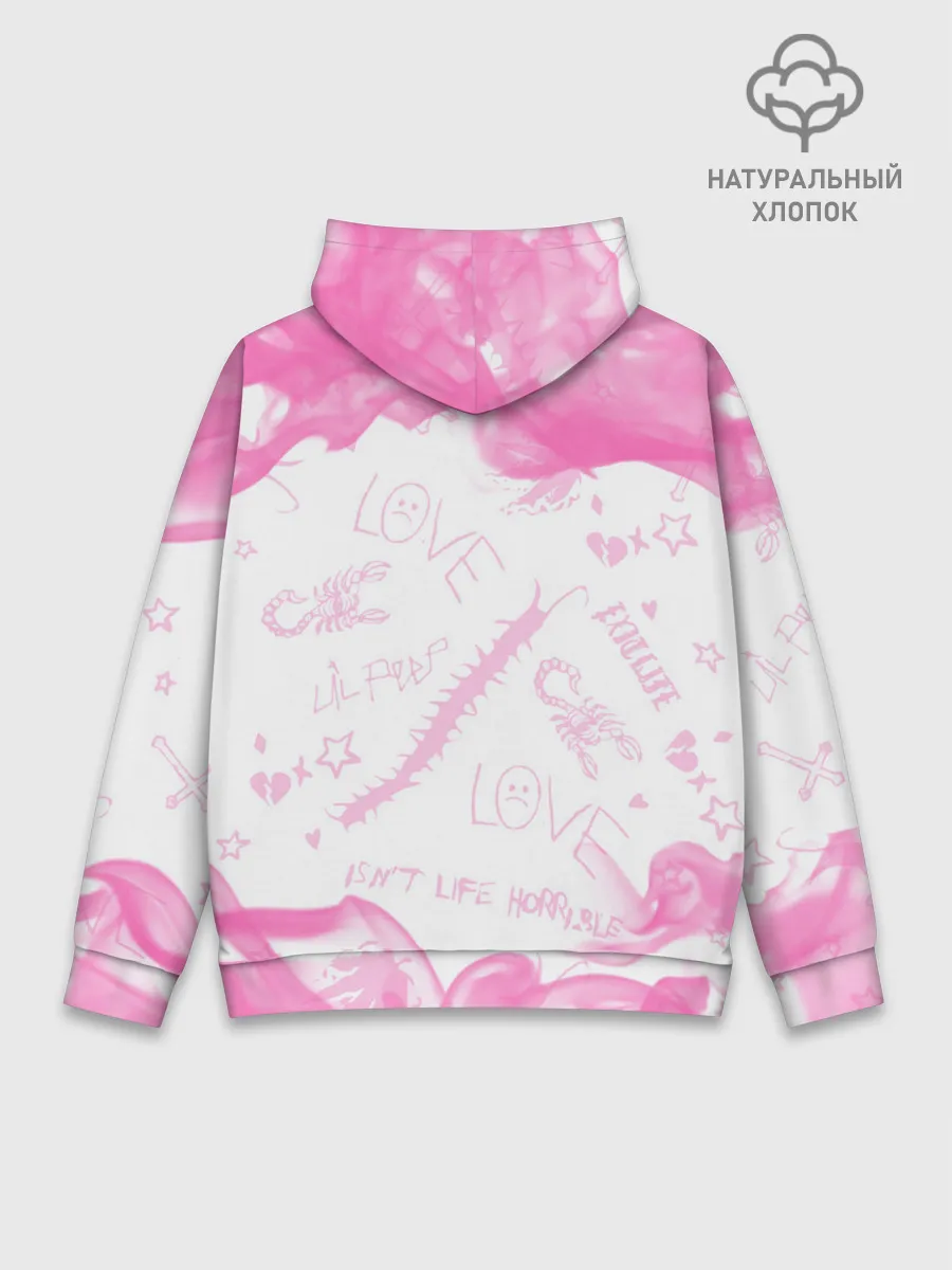 Худи мужской база хлопок / LIL PEEP / ЛИЛ ПИП