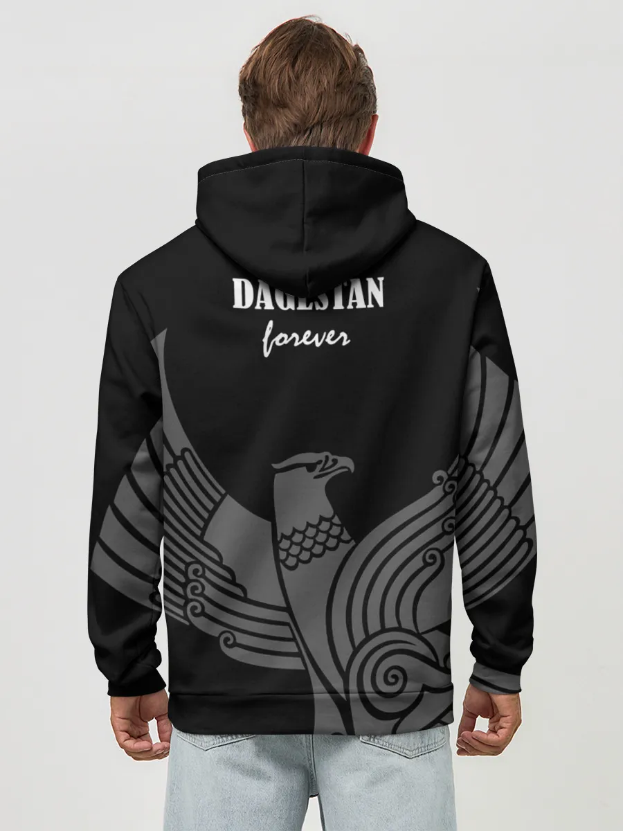 Худи мужской база хлопок / Dagestan forever