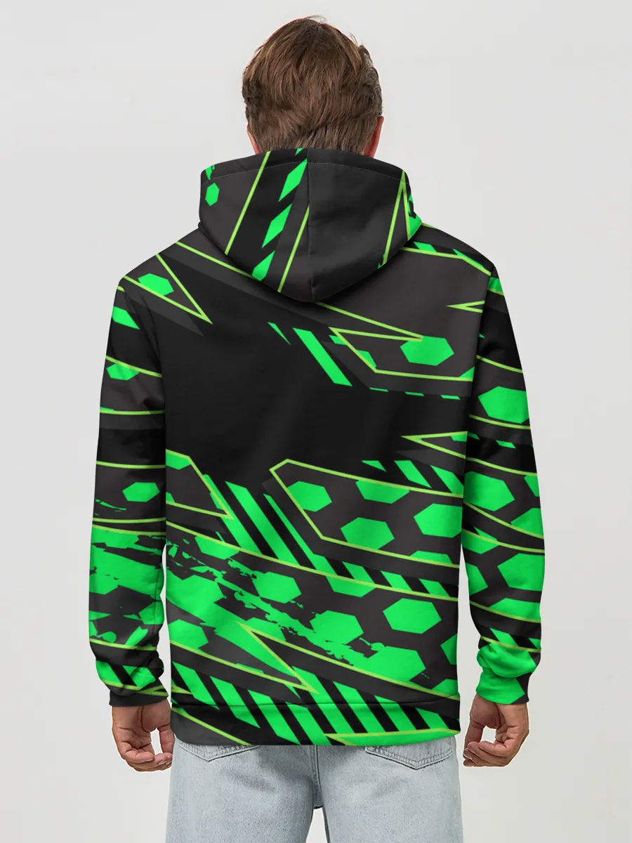 Худи мужской база хлопок / Форма для мотокросса FOX