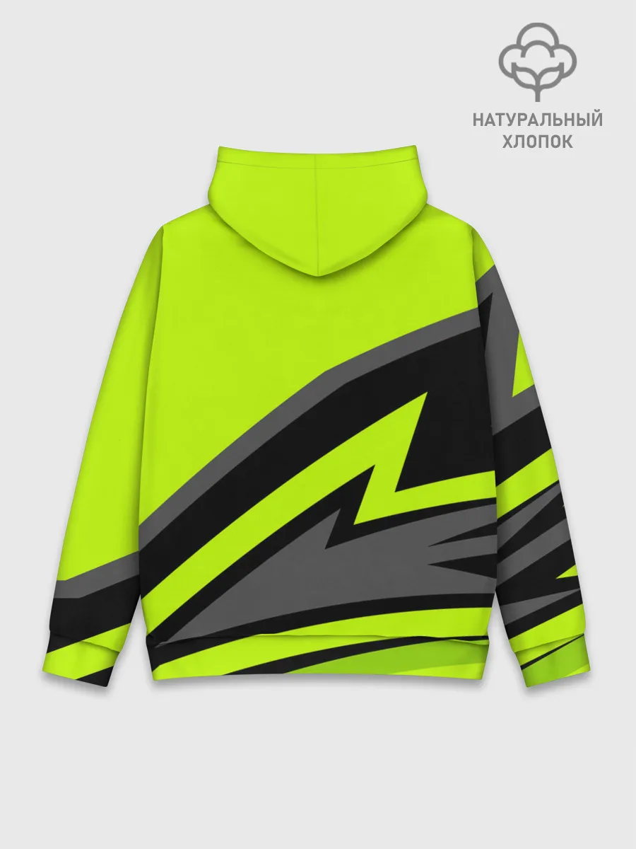 Худи мужской база хлопок / Форма для мотокросса FOX