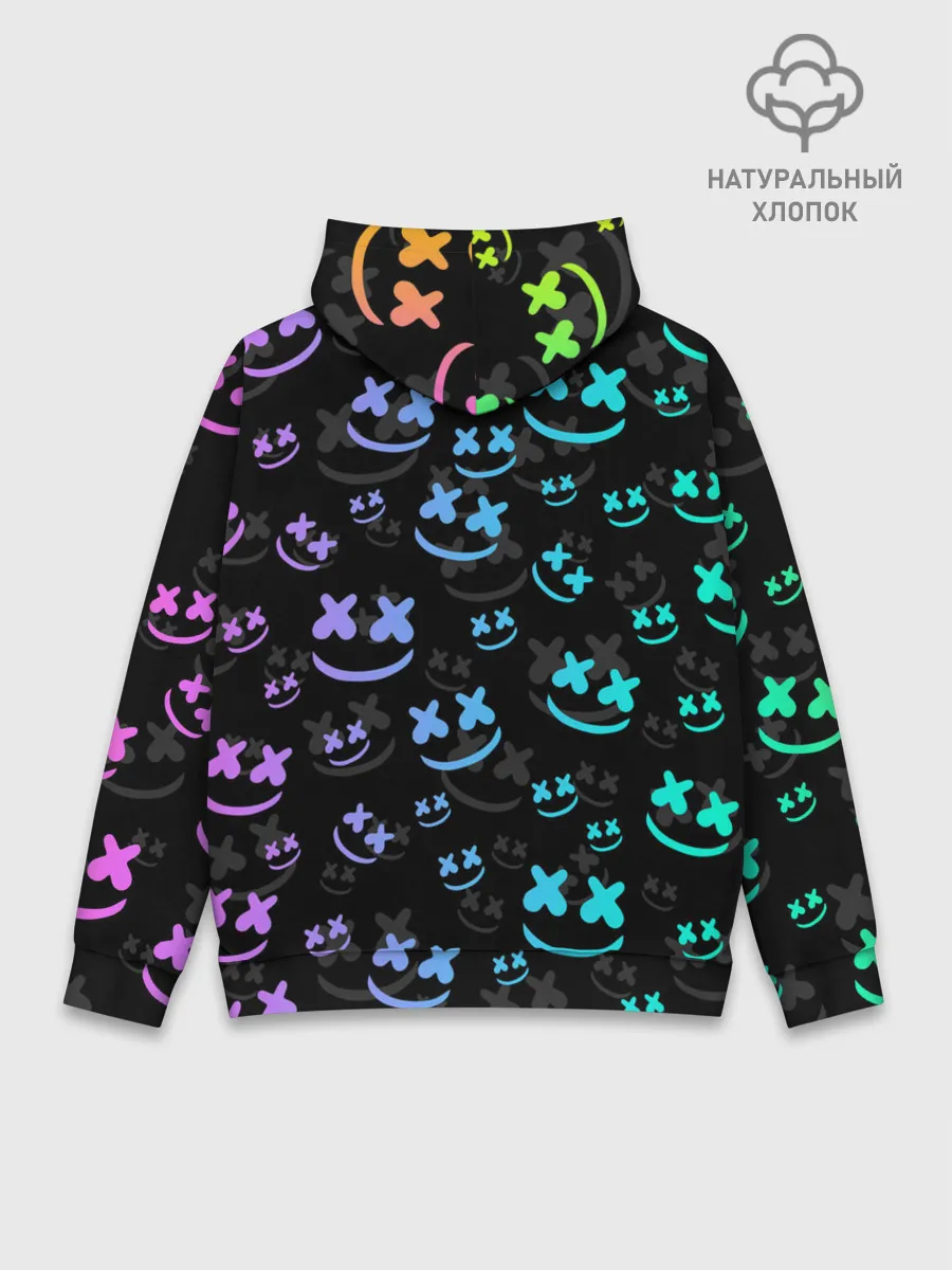 Худи мужской база хлопок / FORTNITE | MARSHMELLO