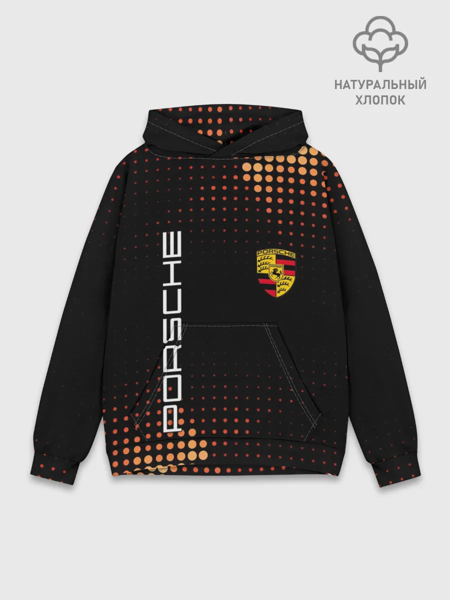 Худи мужской база хлопок / PORSCHE