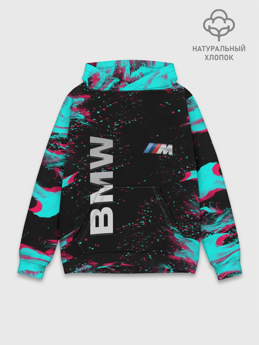 Худи мужской база хлопок / BMW