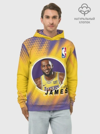 Худи мужской база хлопок / LeBron James